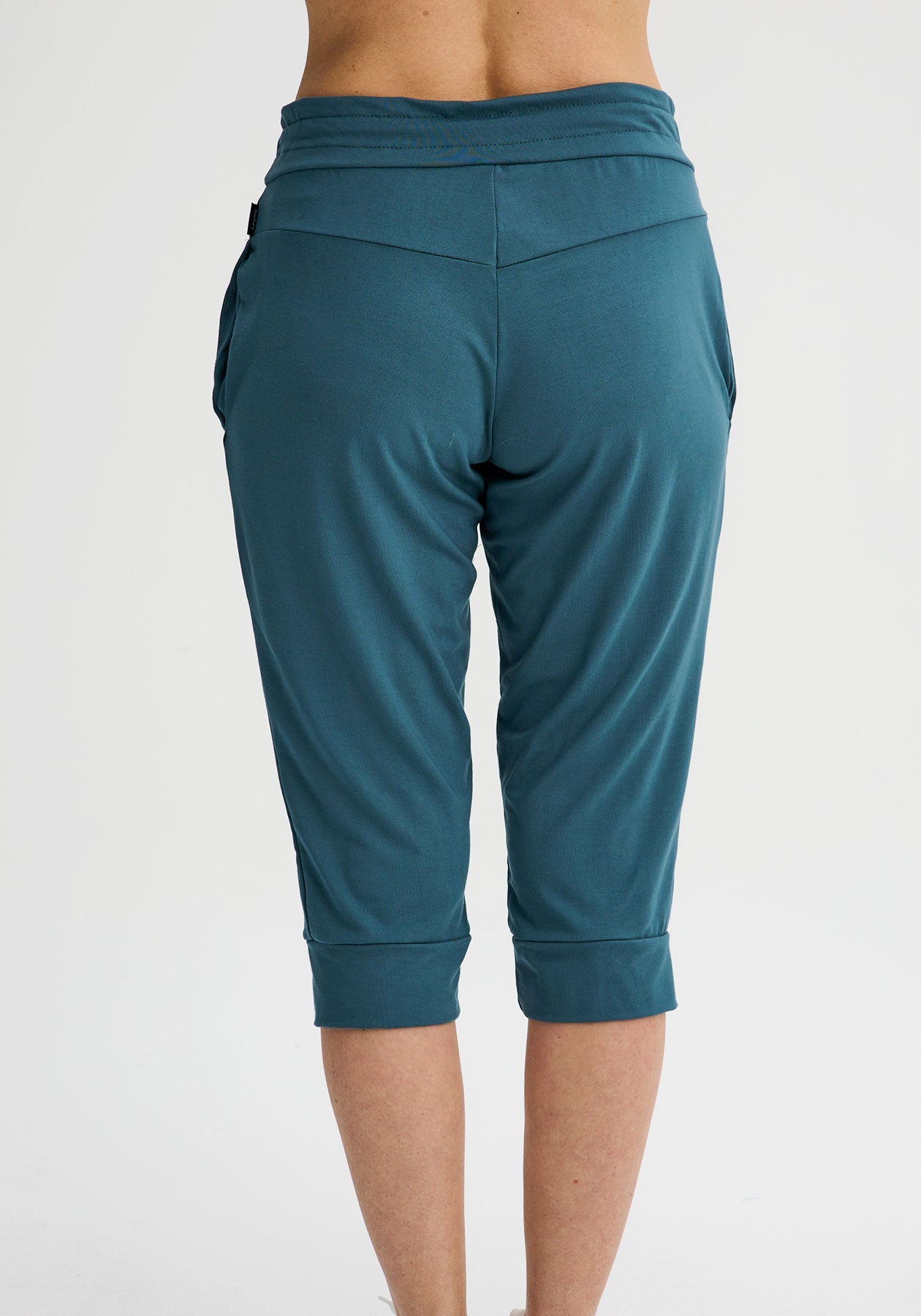 DAISY - Pantalon capri sport vert - Vente Finale