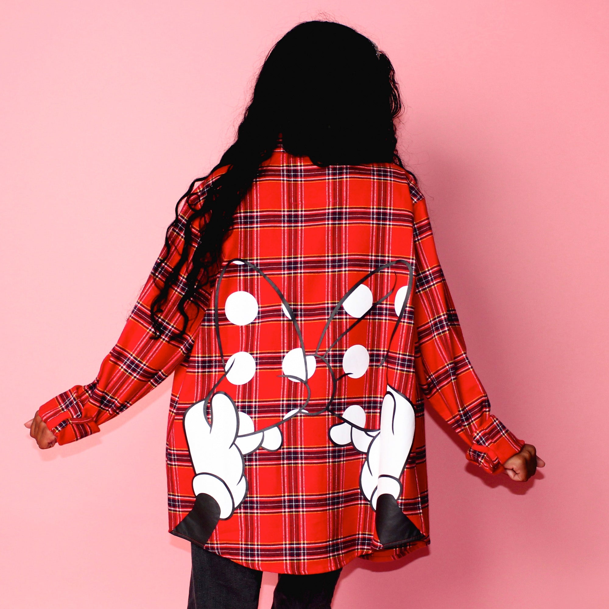 Minnie Mouse Bow Flannel - Cakeworthy product image