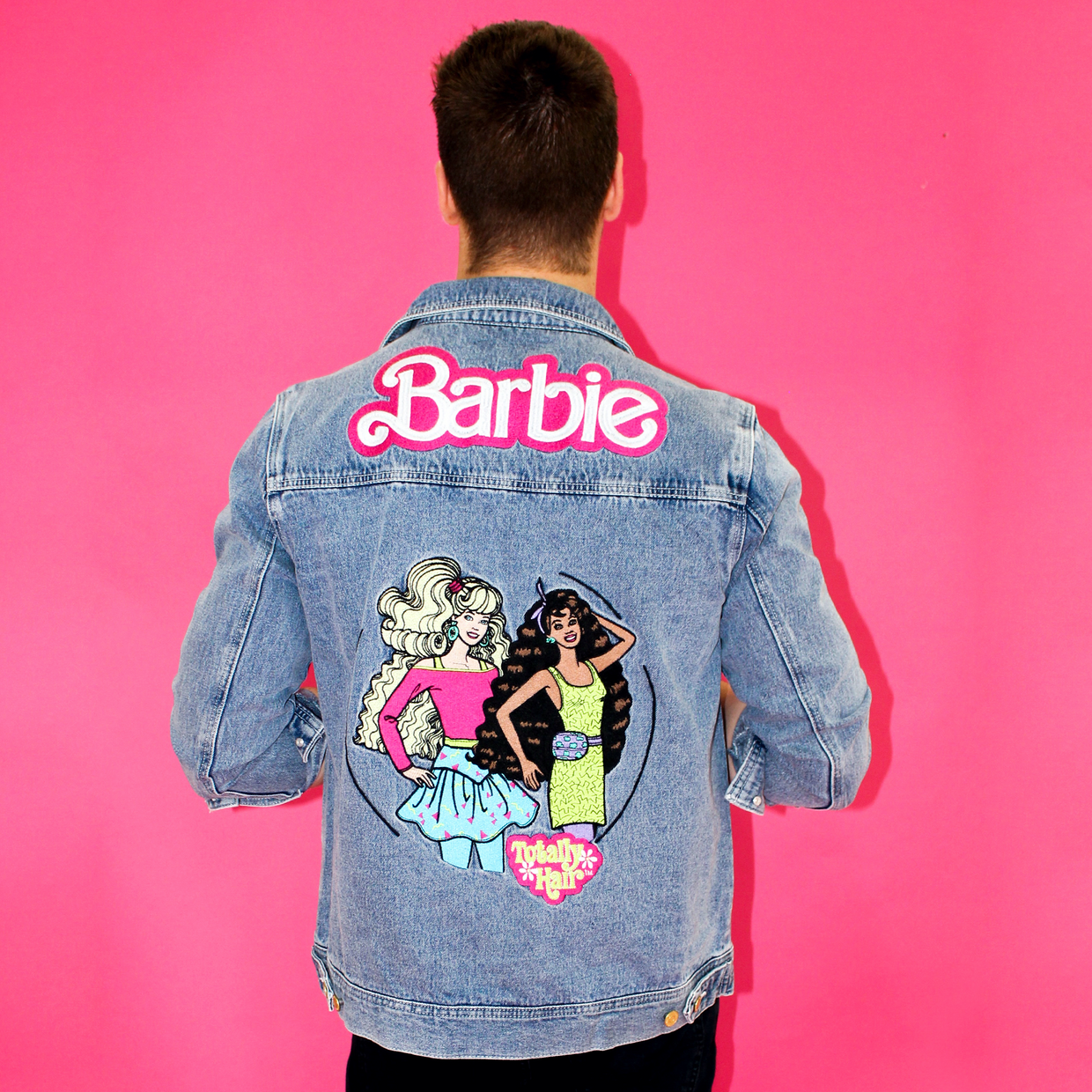 Rondsel naaien Bedelen Totally Hair Barbie™ Denim Jacket—Cakeworthy