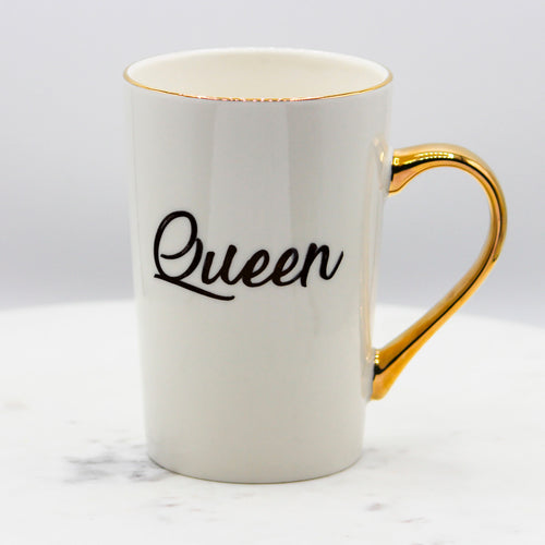 King & Queen Mug Set – MyMajesteas