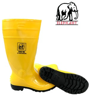 steel toe rubber boots academy