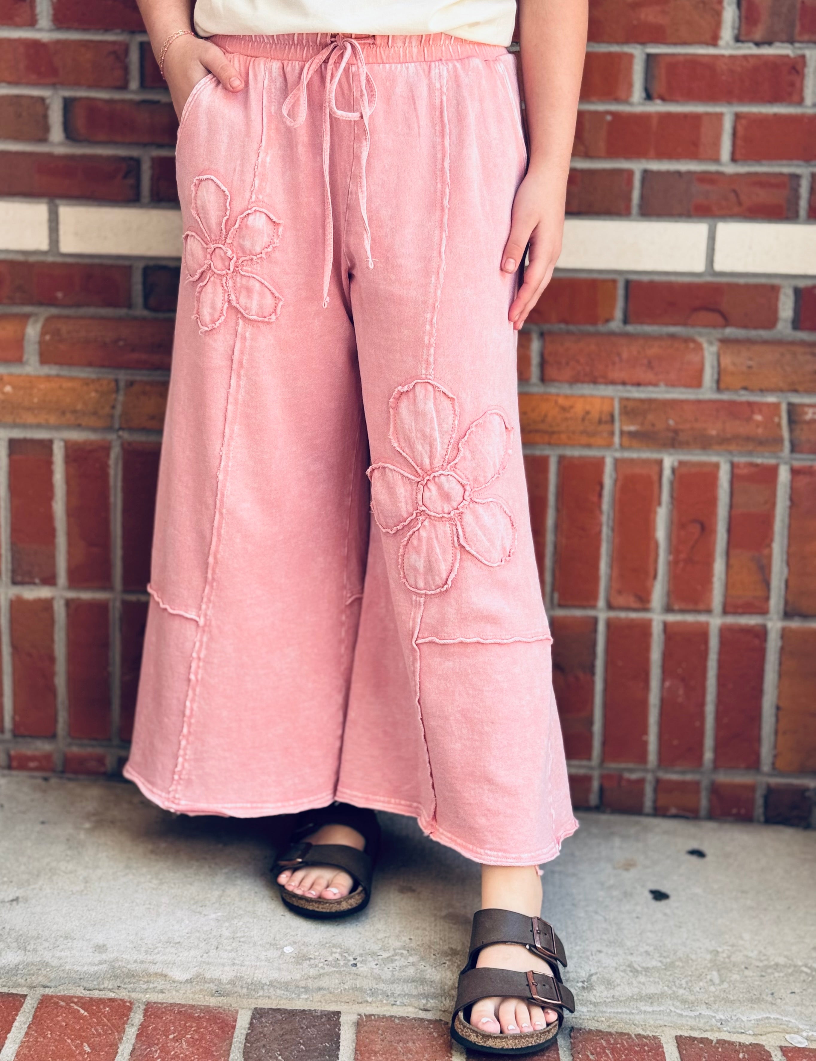 Petal Patch Comfy Pants