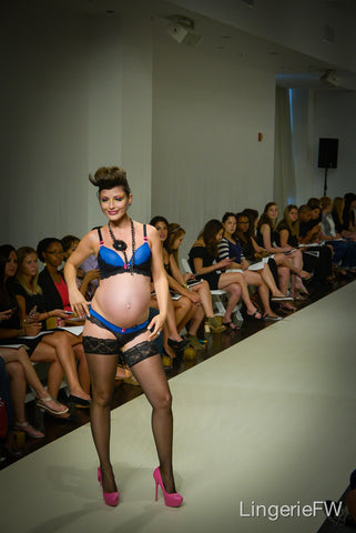 Amelia Maternity and Nursing Bra at Lingerie Fashion Week Runway