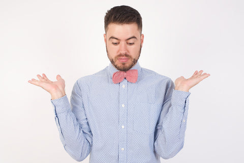 do not tie a bowtie for interview