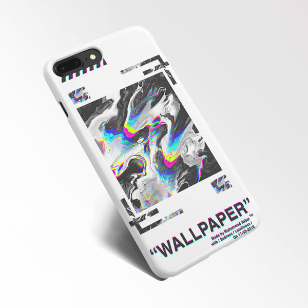Off White Abstract White Aesthetics Wallpaper Iphone 7 Plus Case Cas Casacases