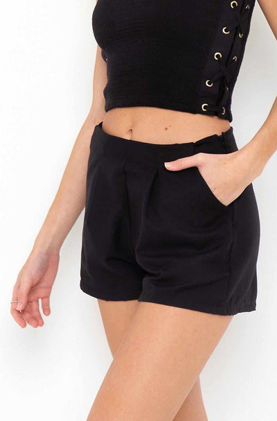 black joni shorts