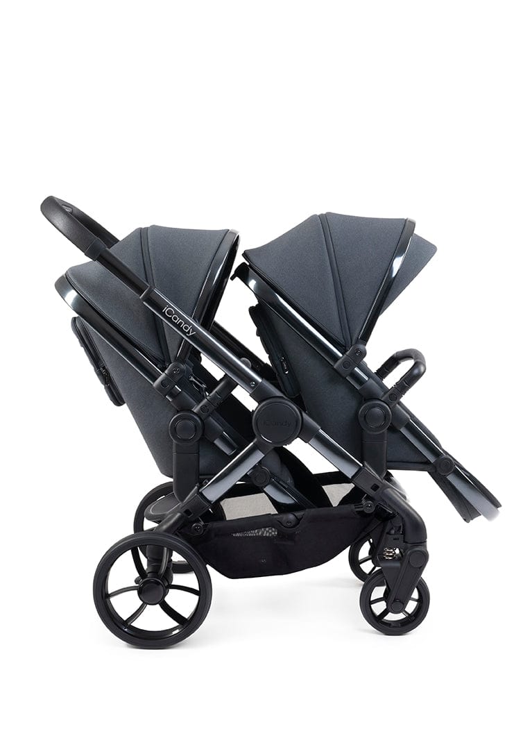 icandy double pram pushchair