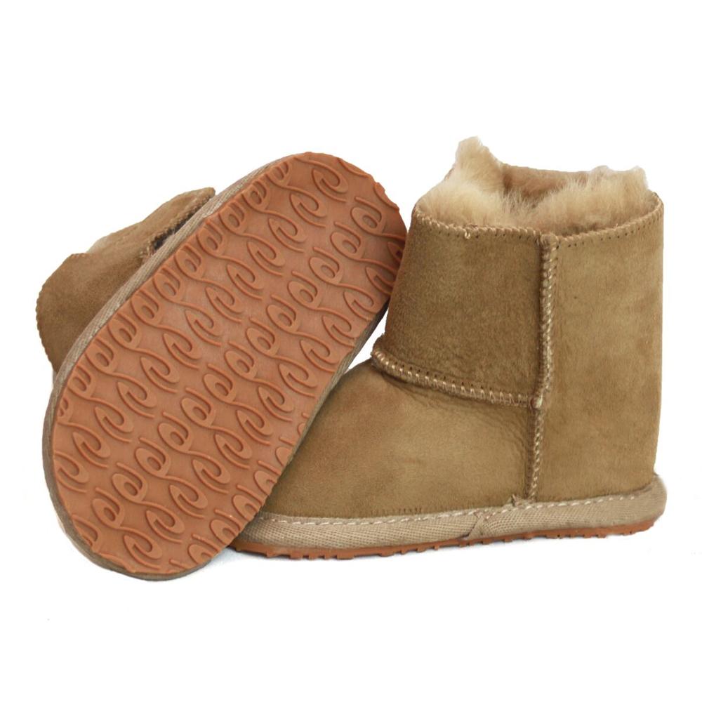 childrens sheepskin slipper boots