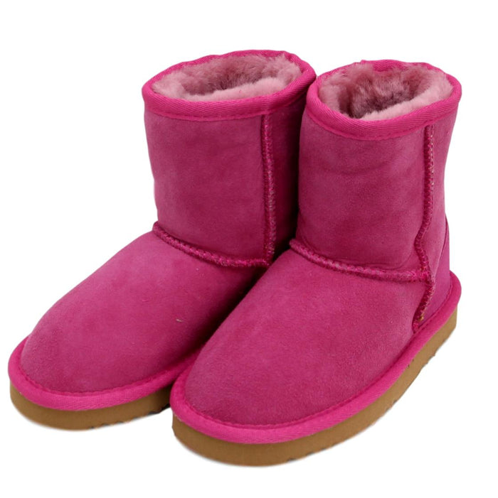 Children's Sheepskin Boot - Pink – Sheepskin World