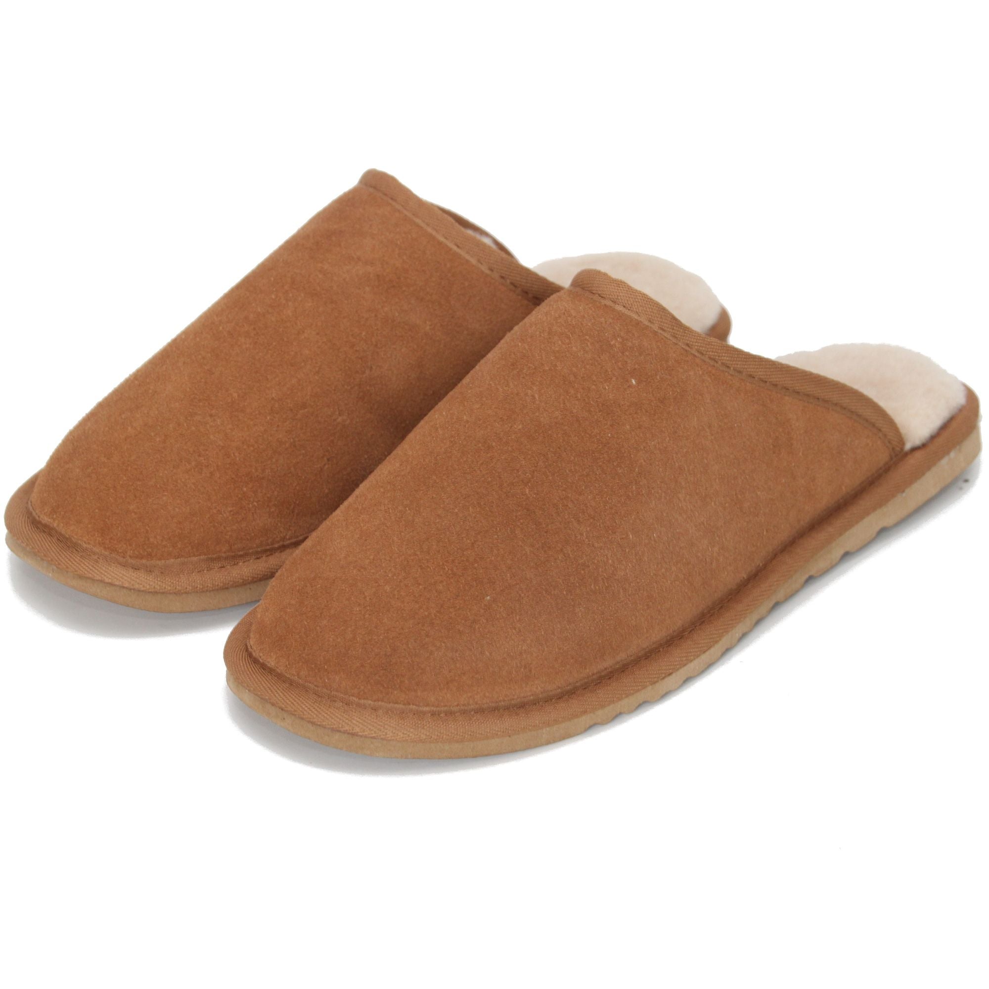 ladies sheepskin mules