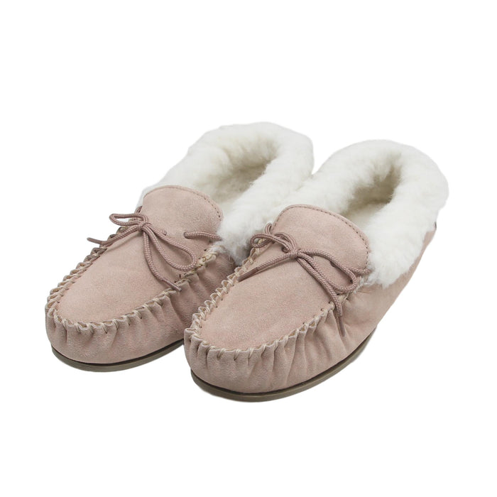 ladies sheepskin slippers hard sole