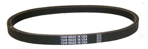 club car starter belt size