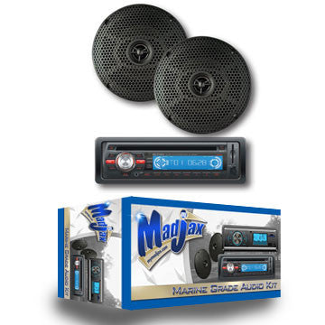 Millenia AM FM CD AUX USB SD 4x45 watts with 6 in. speakers and antenn |   Golf Cart Club Car Ezgo Yamaha Dealer Service and Repair,  Rentals Parts Nivel Parts Madjax