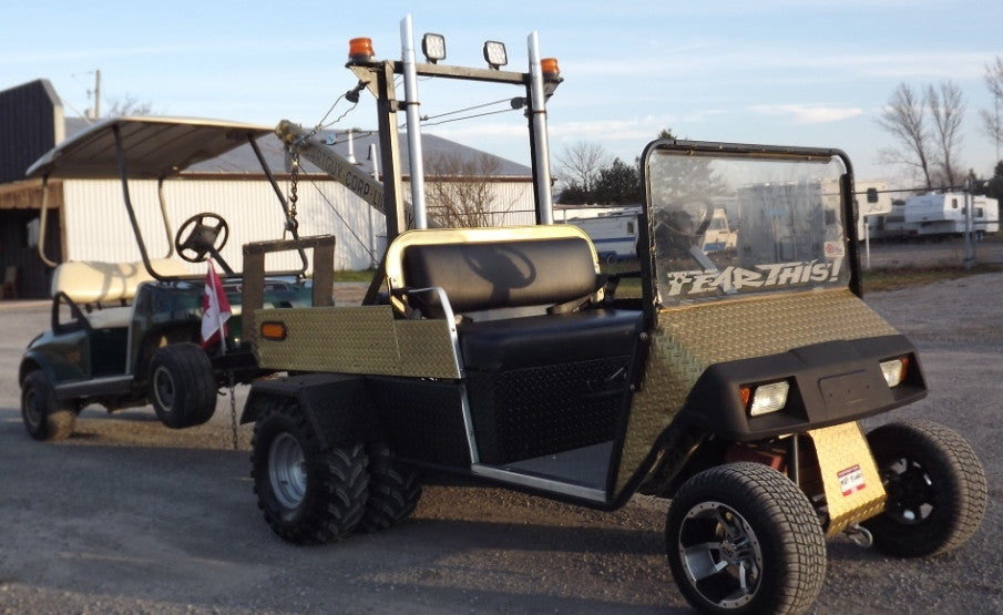 Golf Cart Gas Tow Truck - Ezgo - Custom | Cartguy.ca Golf Cart Club Car