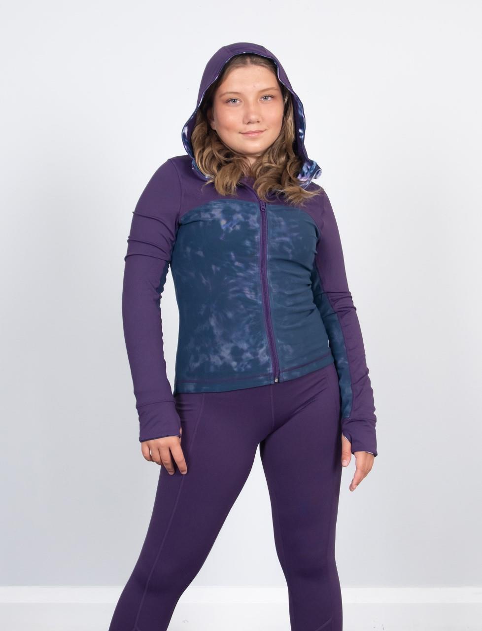 Papillion in Lilac Yoga Leggings — Cotton & Quill