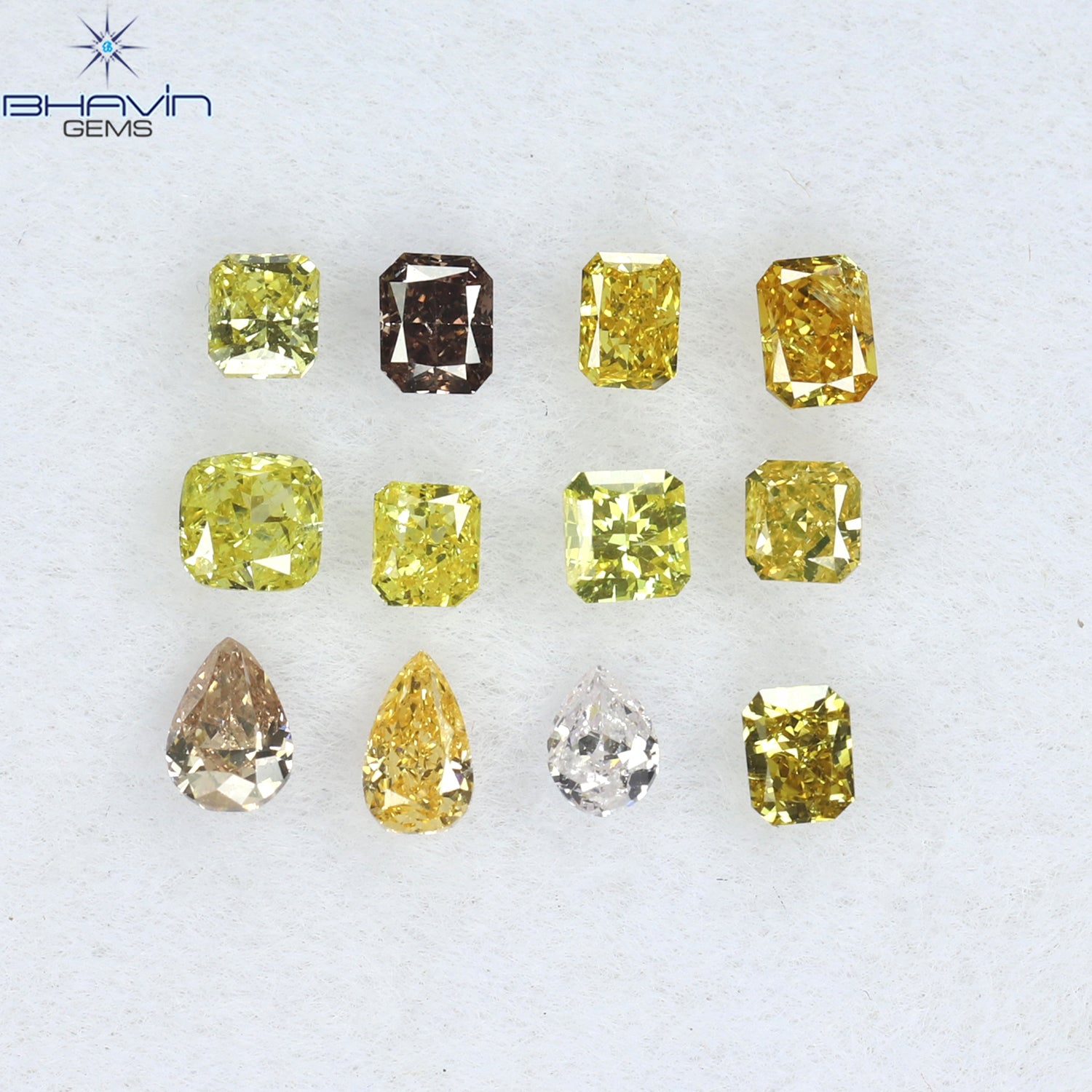 Happy Box！FANCY MIX 0.53ct RD/ノーソート-