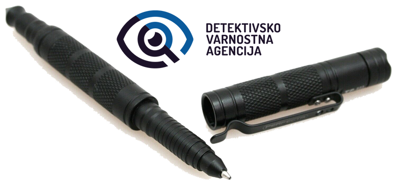 Perfecta Tactical Pen III Alu, z baterijami
