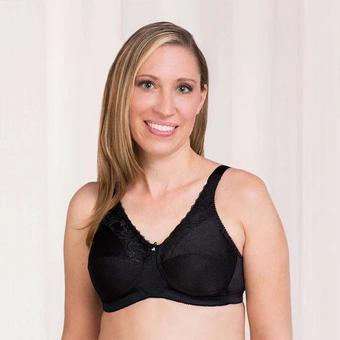 Power Sports Bra - Black - Amoena Mastectomy Bras Canada – Pink Ribbon  Boutique