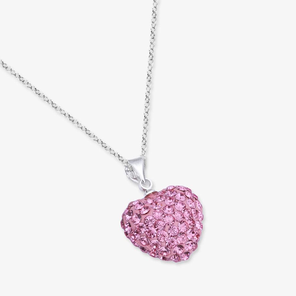 Swarovski Crystal Heart Necklace - Assorted Color | Monogram Online