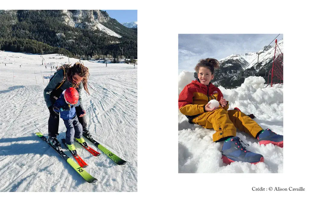 Vacances au ski en famille - Tajinebanane