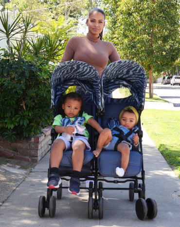 babiie double stroller