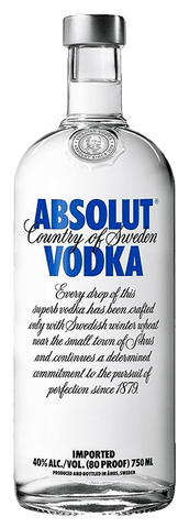 Absolut Elyx Absolut Original Vodka, 750 mL Bottle, 40% ABV India