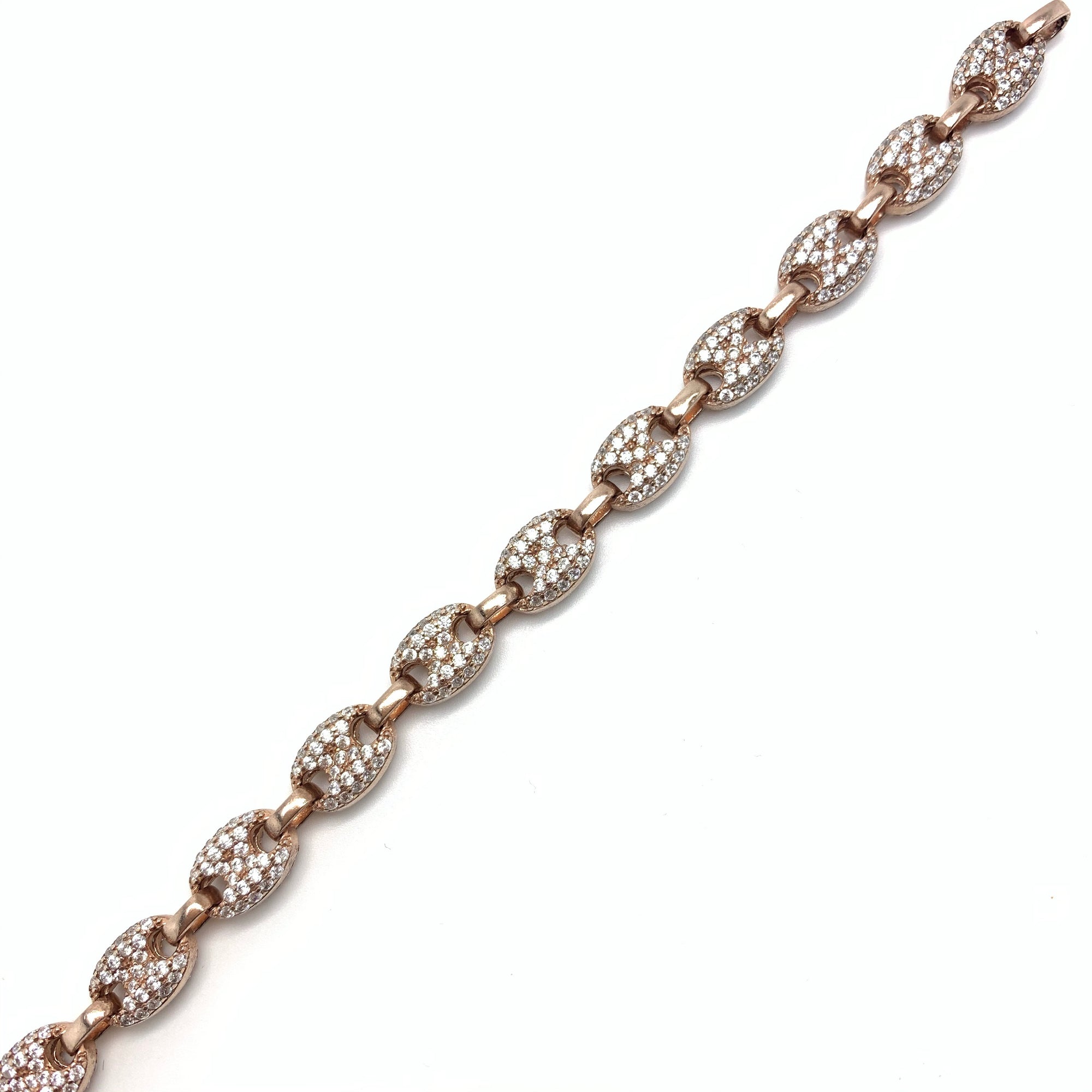 rose gold gucci link chain