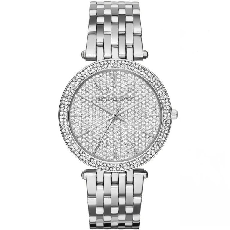 Michael Kors Ladies Watch Darci Silver Pave MK3437 - Seven Rocks