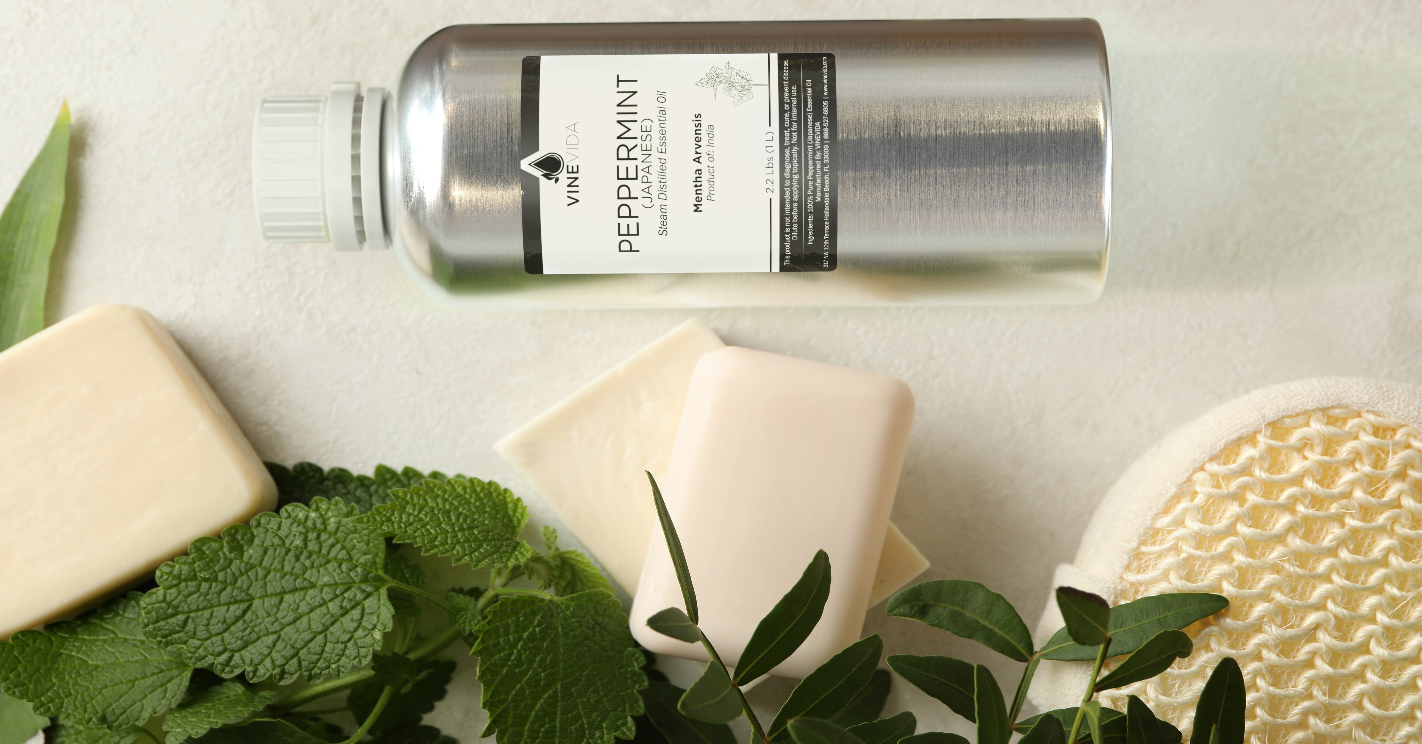 Peppermint Arvensis Soapmaking