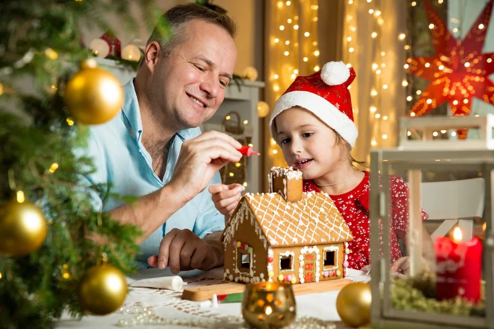 Salt Dough Gingerbread House