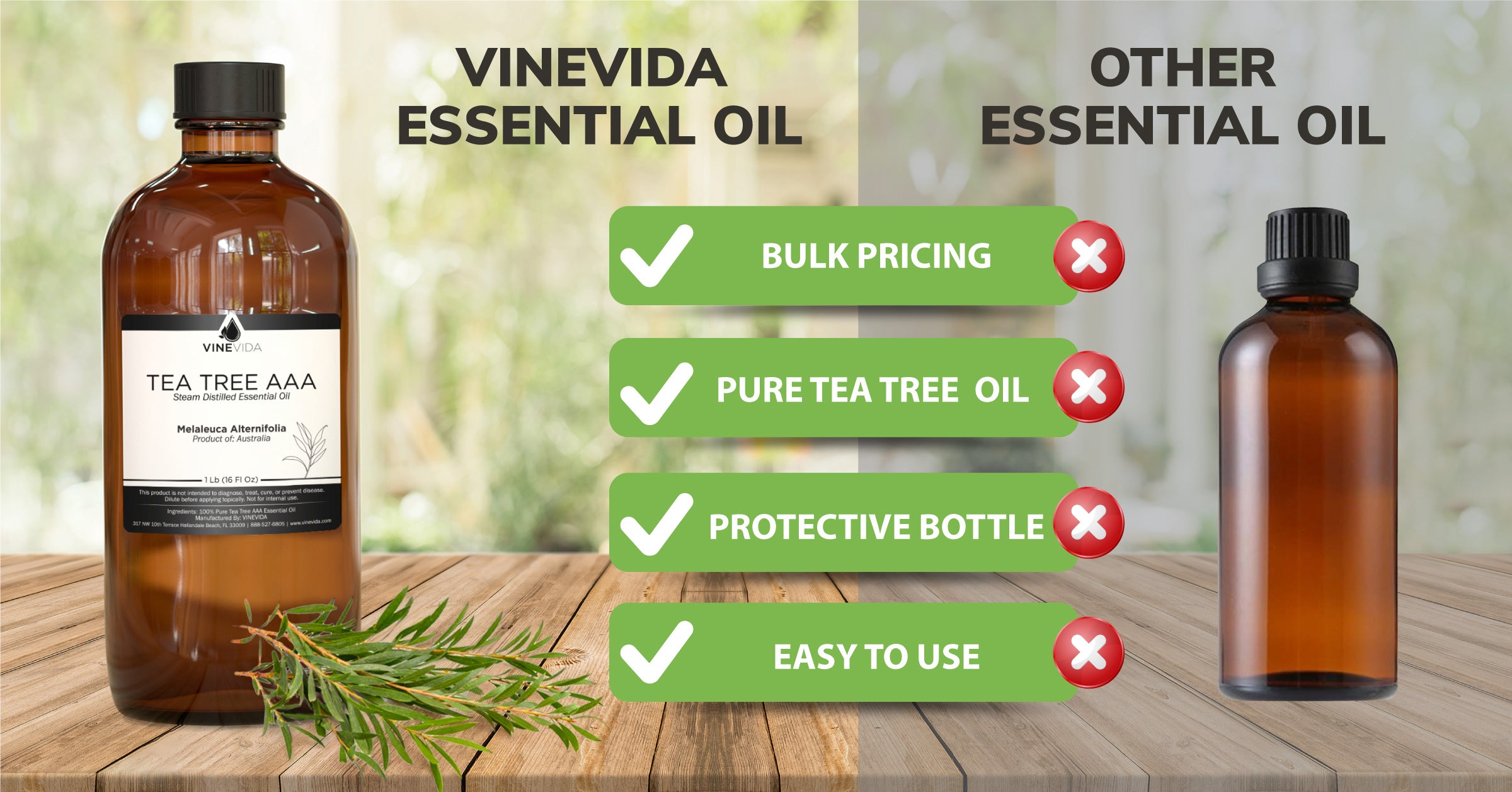 Tea Tree Essential Oil Benefits – 100% PURE