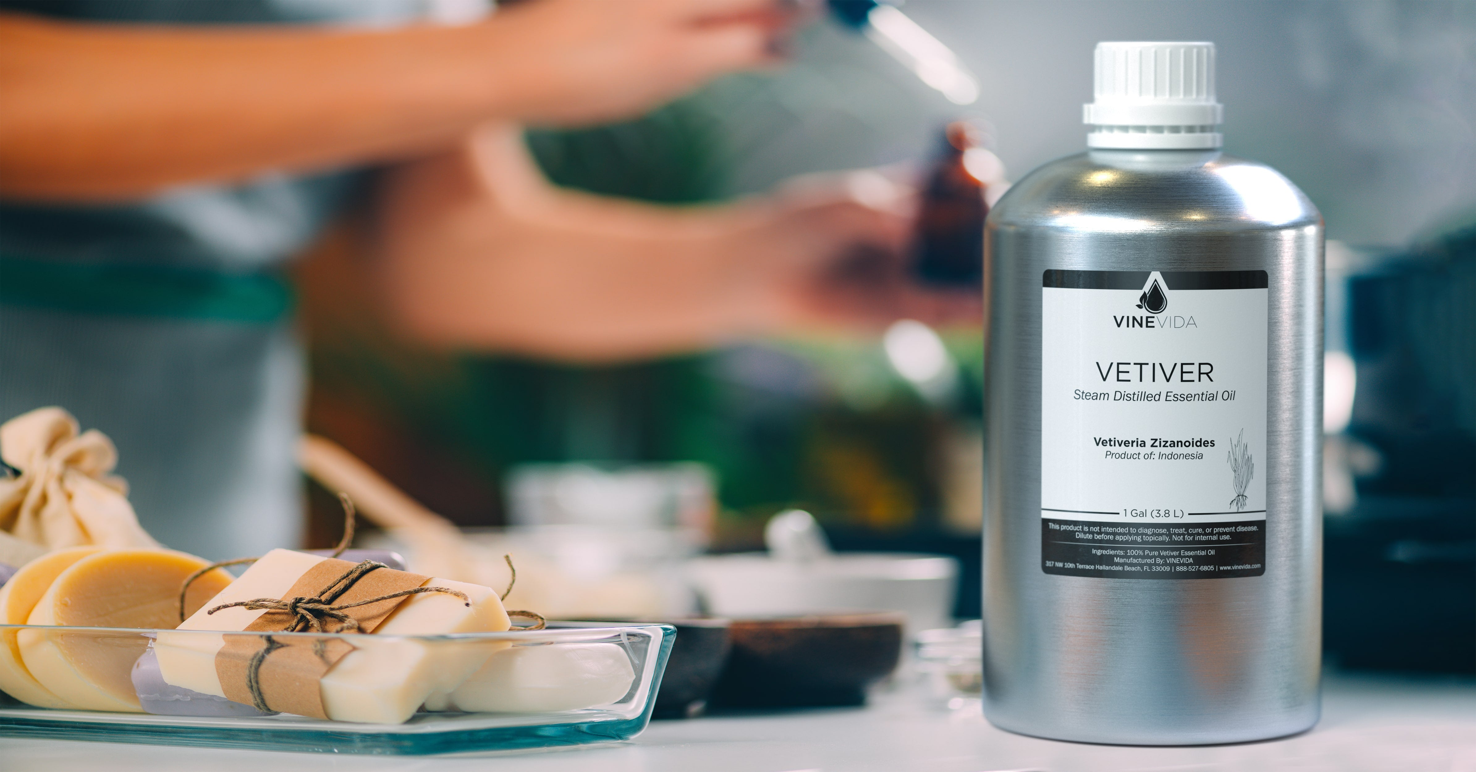 Vetiver Essential Oil Soapmmaking