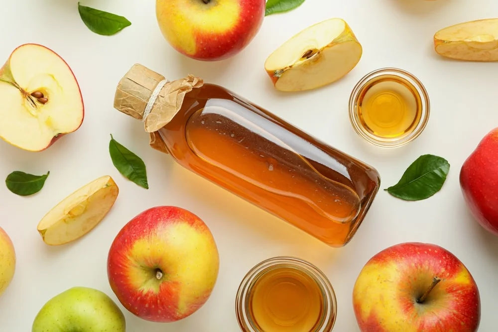 Homemade apple vinegar