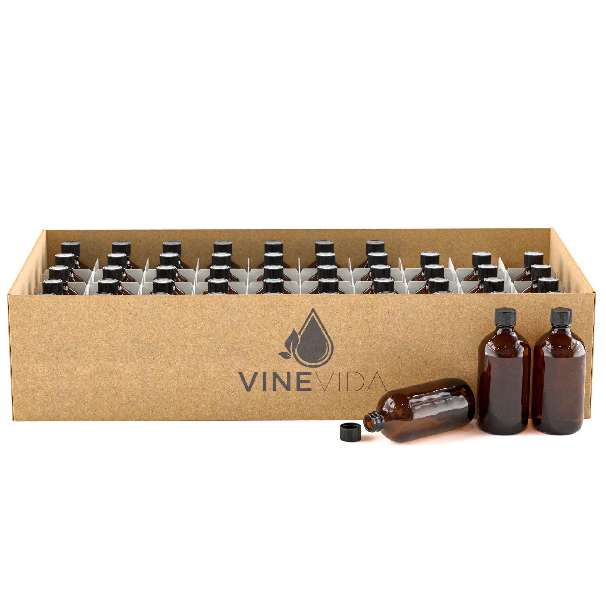 16 oz Amber Glass Bottle (caps NOT included) – Your Oil Tools