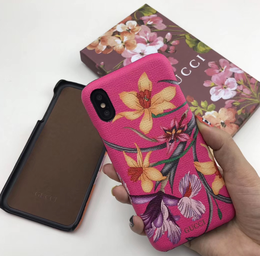 gucci flower phone case