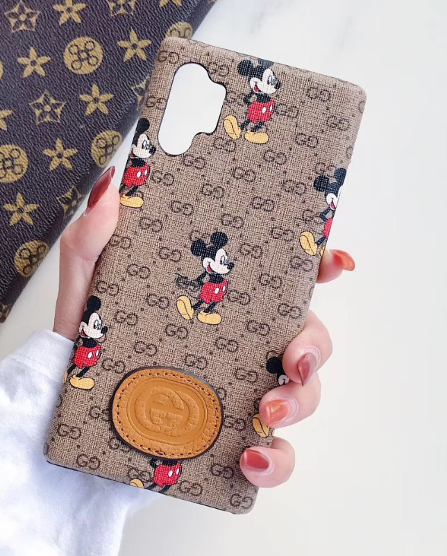 Luxury Italy Gucci GG GC Mickey Case 