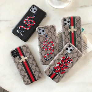 gucci snake iphone xs max case