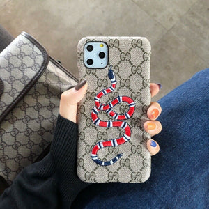 gucci snake iphone xs max case