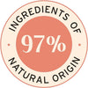 97 percent of natural origin
