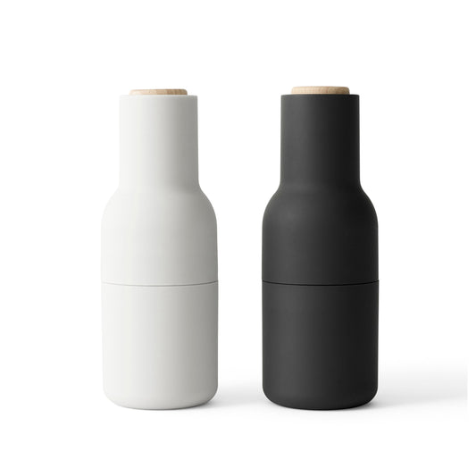 Bottle Grinders, Small, Set of 2 by Audo Copenhagen, Carbon