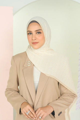 jilbab beige untuk warm undertones