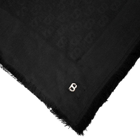 Buttonscarves Lavish Monogram in Black