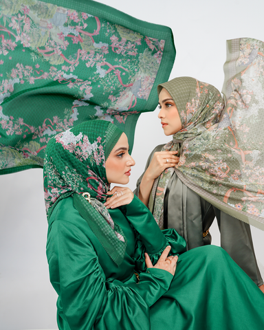 Al-Aqsa Series in Emerald and Olive