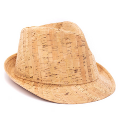 Cork bucket hat in natural color, perfect for summer