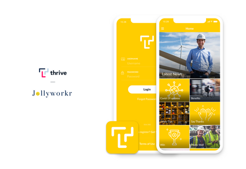 Jollyworkr and Thrive App