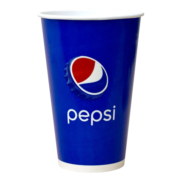 Pack x 100 16oz Pepsi Paper Cup