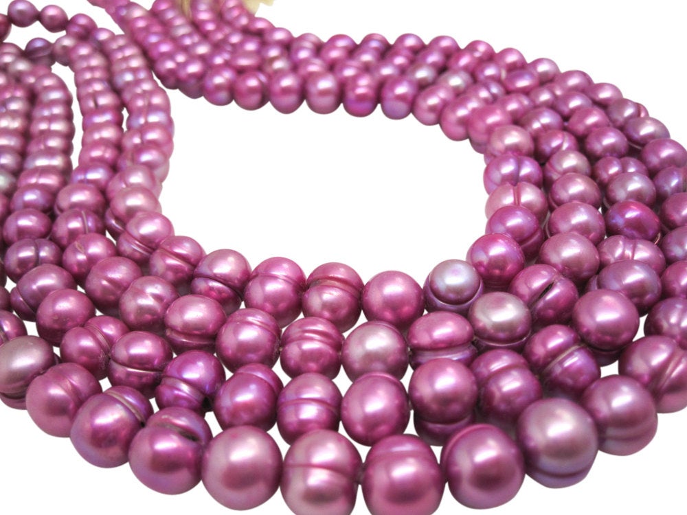  3mm Shiny Small Pearl Beads Pink Purple Mini Rice Pearl Beads  Natural Freshwater Pearl Beads DIY Jewelry for Choker 38cm - (Color: Pink  Pearl) : Arts, Crafts & Sewing