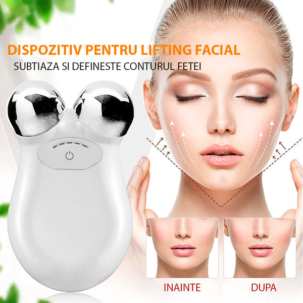 Aparat Tratament Facial cu Microcurenti pentru Lifting Facial 3D