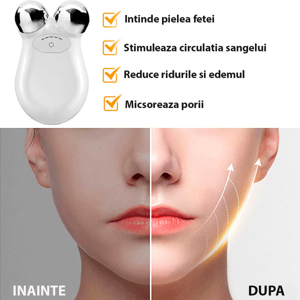 Aparat Tratament Facial cu Microcurenti pentru Lifting Facial 3D