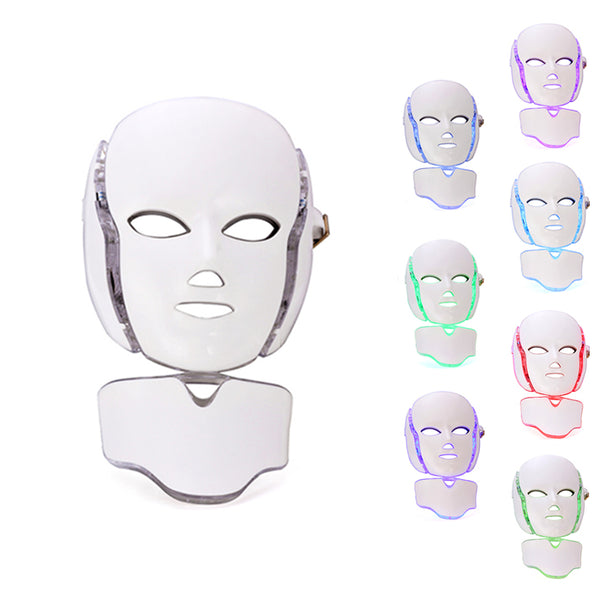 Masca faciala cu led 7 in 1, Facial SPA Mask